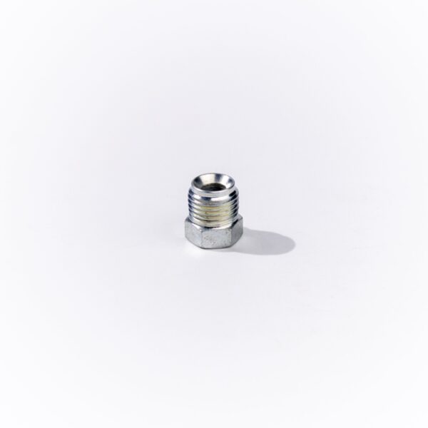 08 INVERTED FLARE HEX HEAD PLUG-STEEL
