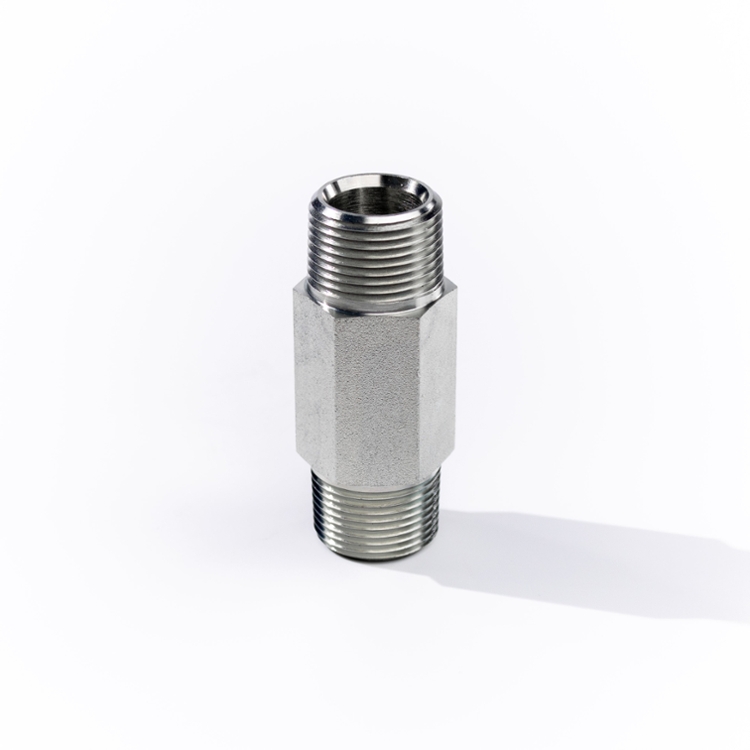 16MP-16MP LONG HEX NIPPLE 6.00"