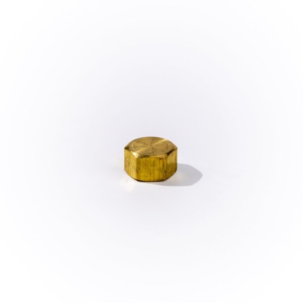 10 BRASS COMP CAP