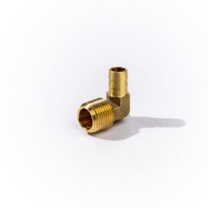 5M-HOSE BARB-6MP-90-BRASS FORGED ELBOW
