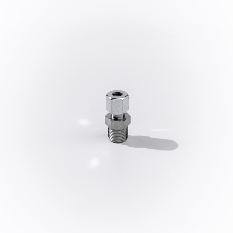 S08(16X1.5)-04NPT MALE STUD CPLG - Image 2