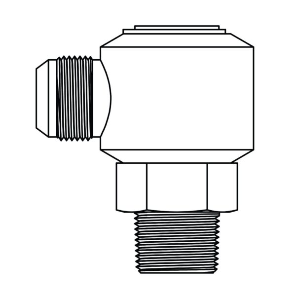 90°MJIC-MP SWIVEL