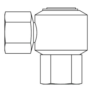 90°FP-FP SWIVEL