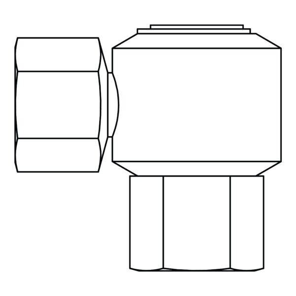 90°FP-FP SWIVEL