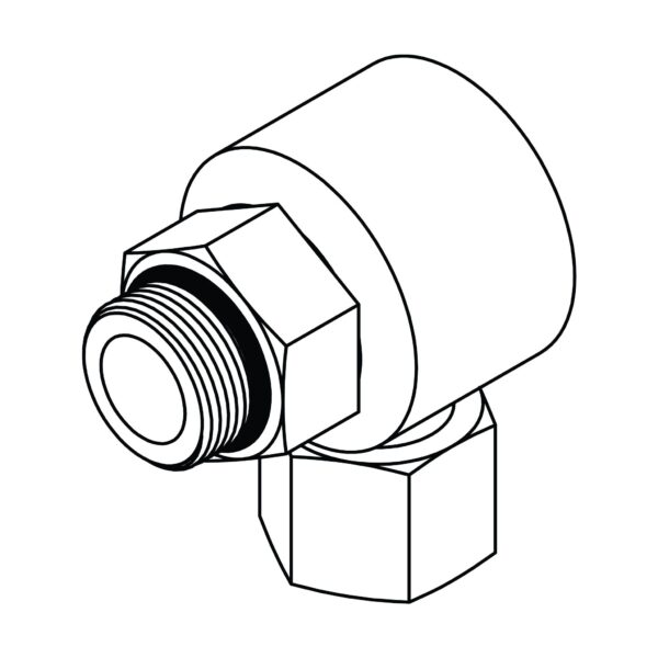90°FP UNION-MORB SWIVEL - Image 2
