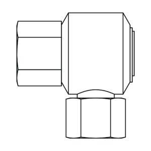 90°FP UNION-FP SWIVEL