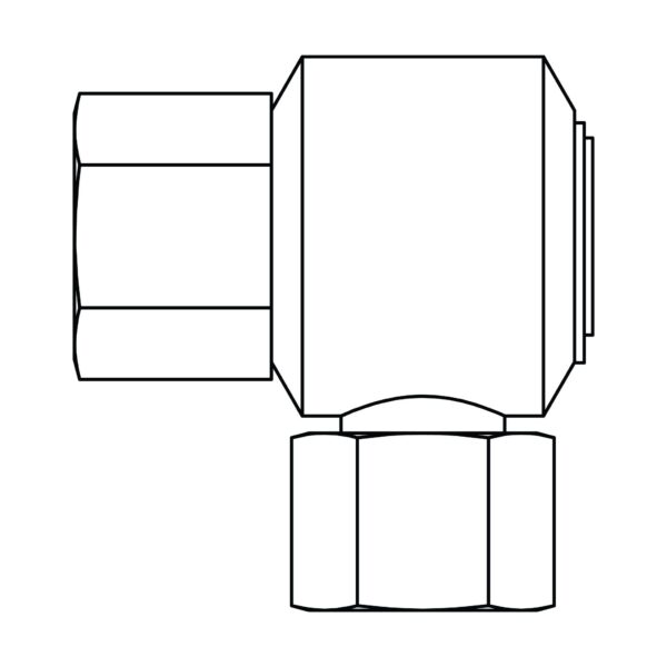 90°FP UNION-FP SWIVEL