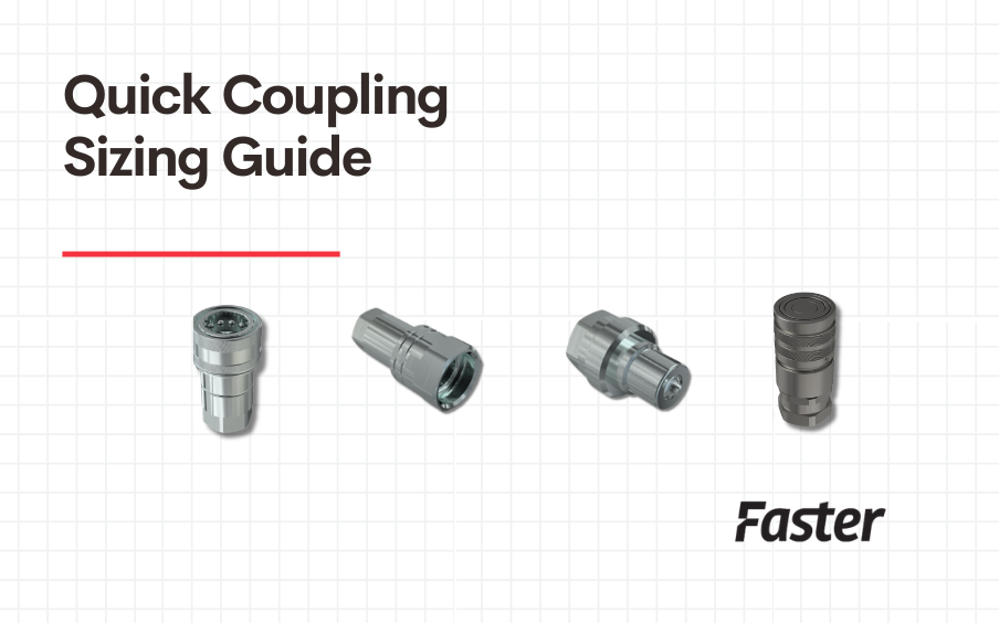 Hydraulic Coupling Sizing Guide for Faster Couplings