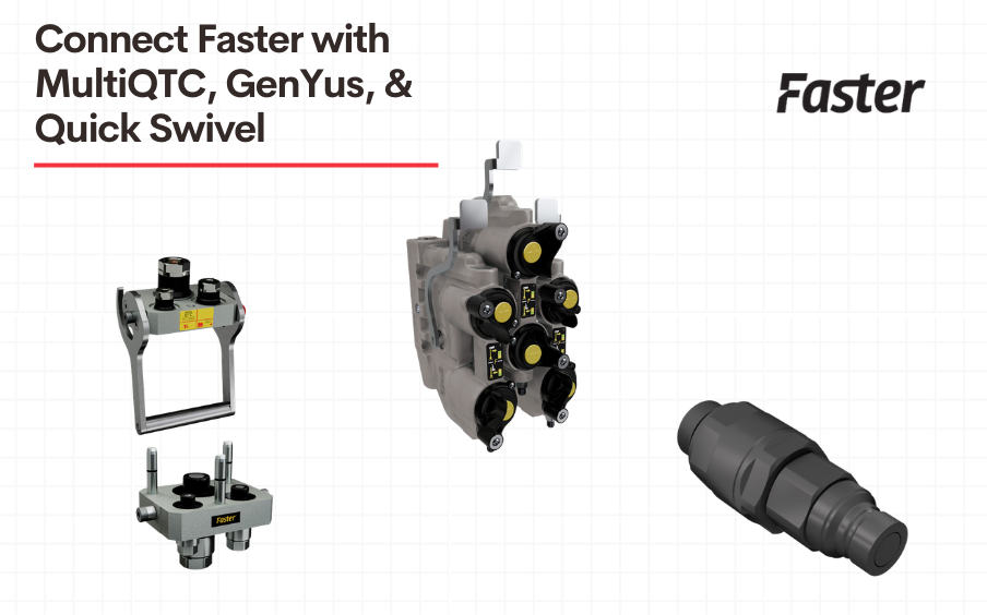 MultiQTC, GenYus, and Quick Swivel: Faster Fixes for Hydraulic Headaches